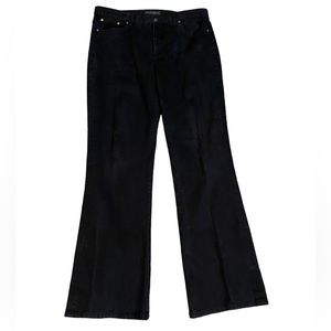 LRL Ralph Lauren Jeans Co Womens 16 Black Classic Bootcut High Waist Denim